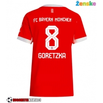 Ženske Nogometnih dresov Bayern Munich Leon Goretzka #8 Domači 2025-26 Kratki rokavi